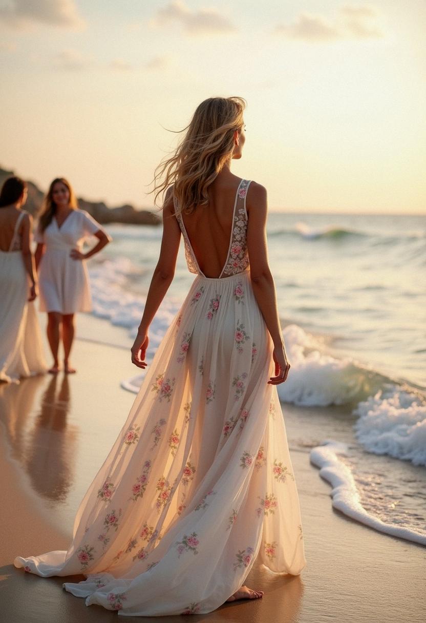 beach wedding dress guest beach wedding dress guest