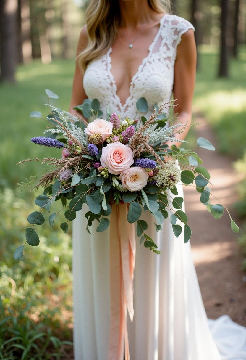 boho bridal bouquet