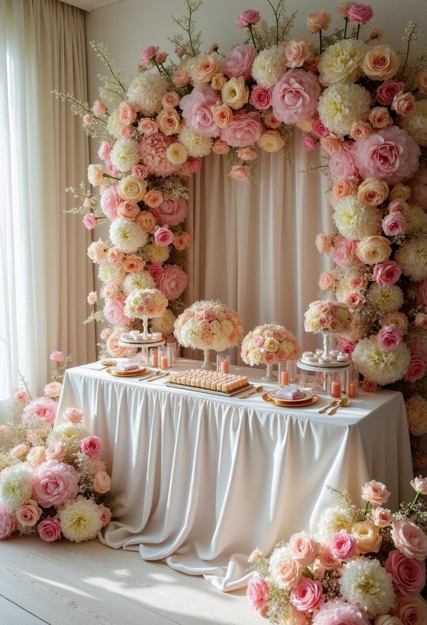 bridal shower flowers