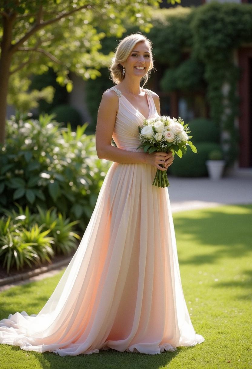 bride mom dress