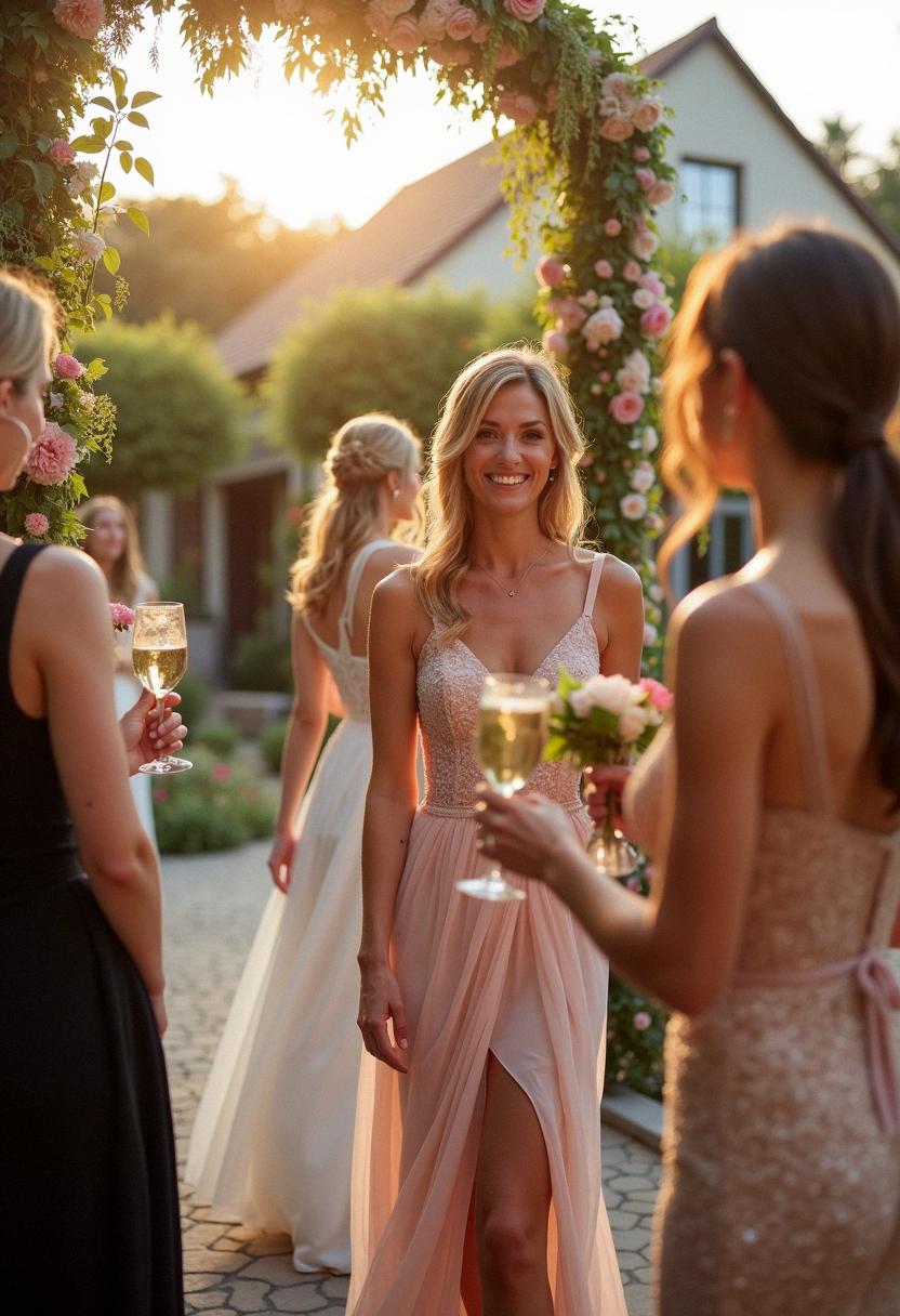 Summer Wedding Cocktail Attire For Women TheCharmingBride com