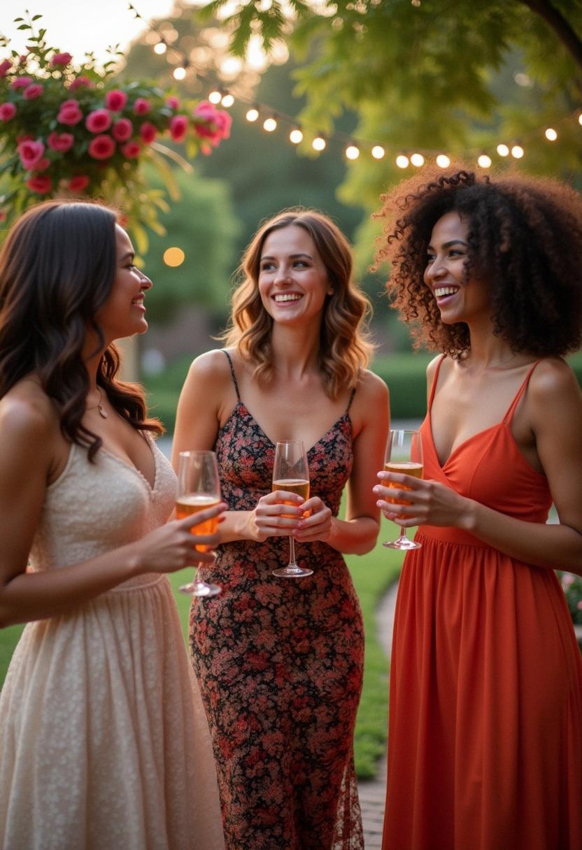 cocktail attire for women wedding summer