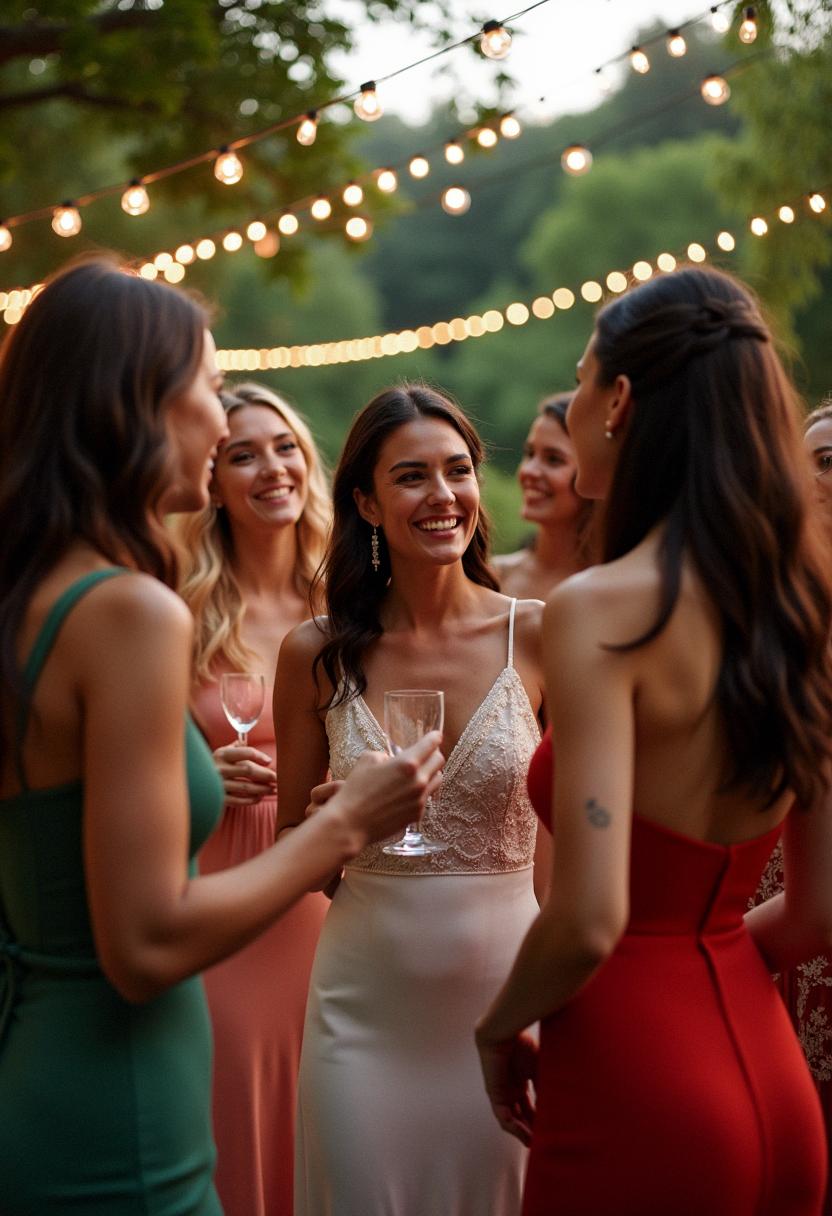 cocktail attire for women wedding summer