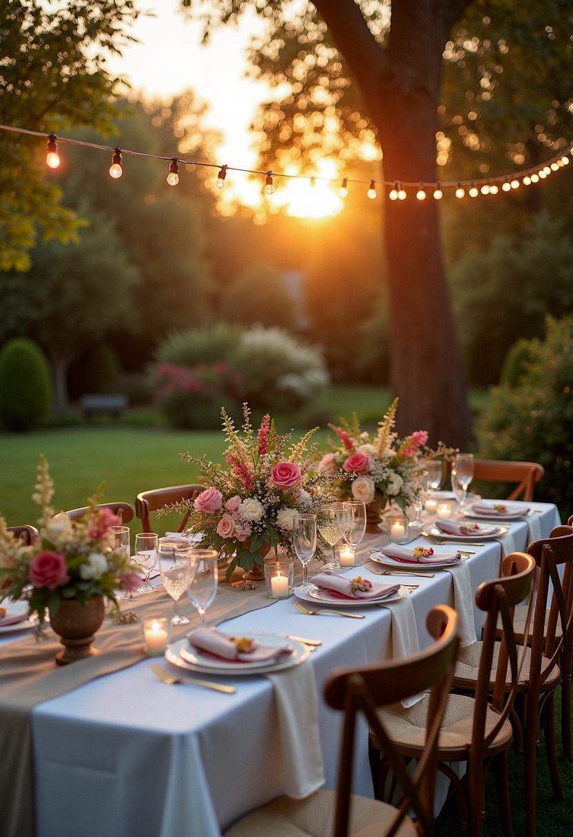 engagement party decor