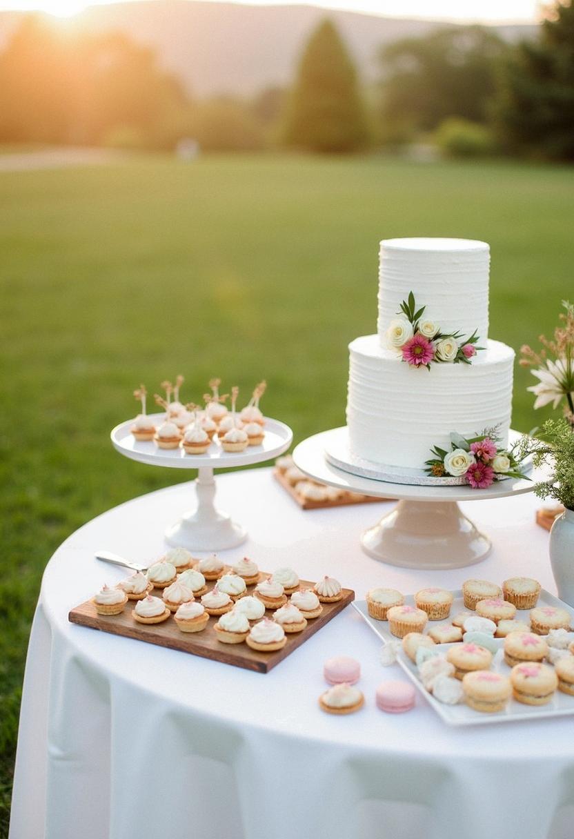 engagement party dessert