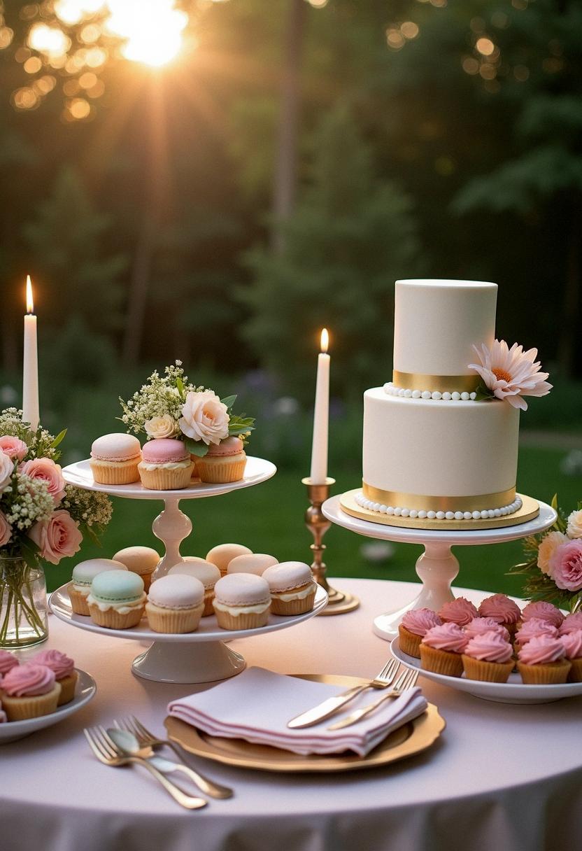 engagement party dessert