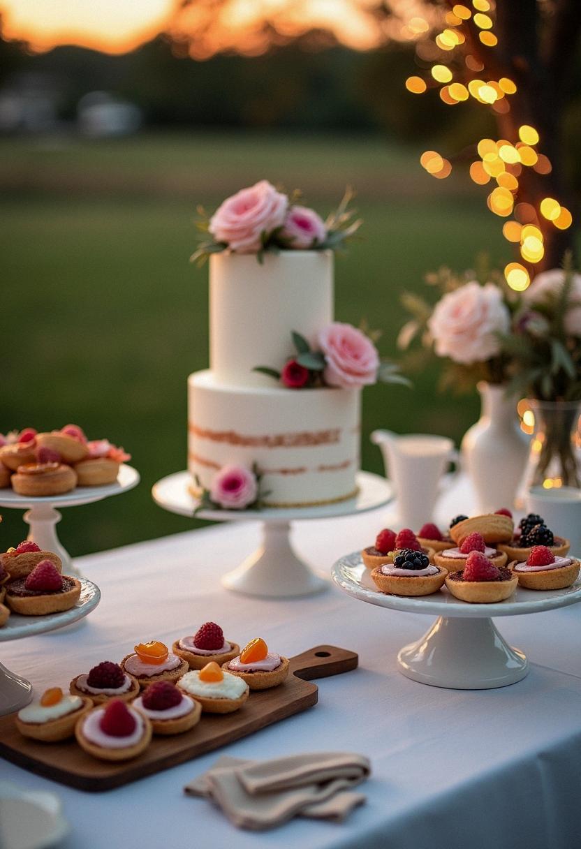 engagement party dessert