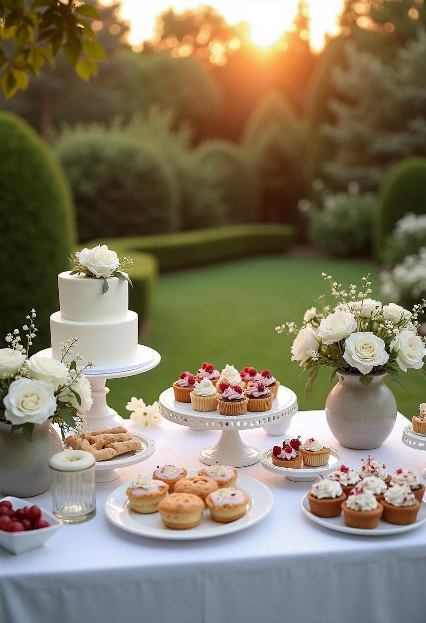 engagement party dessert