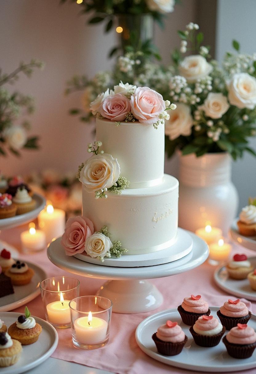 engagement party dessert