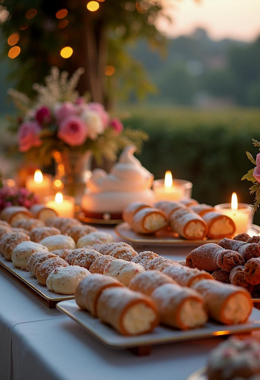 italian wedding desserts