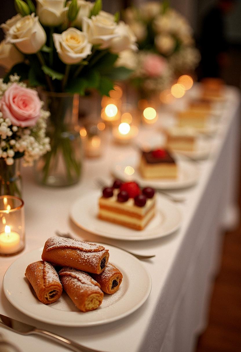 italian wedding desserts