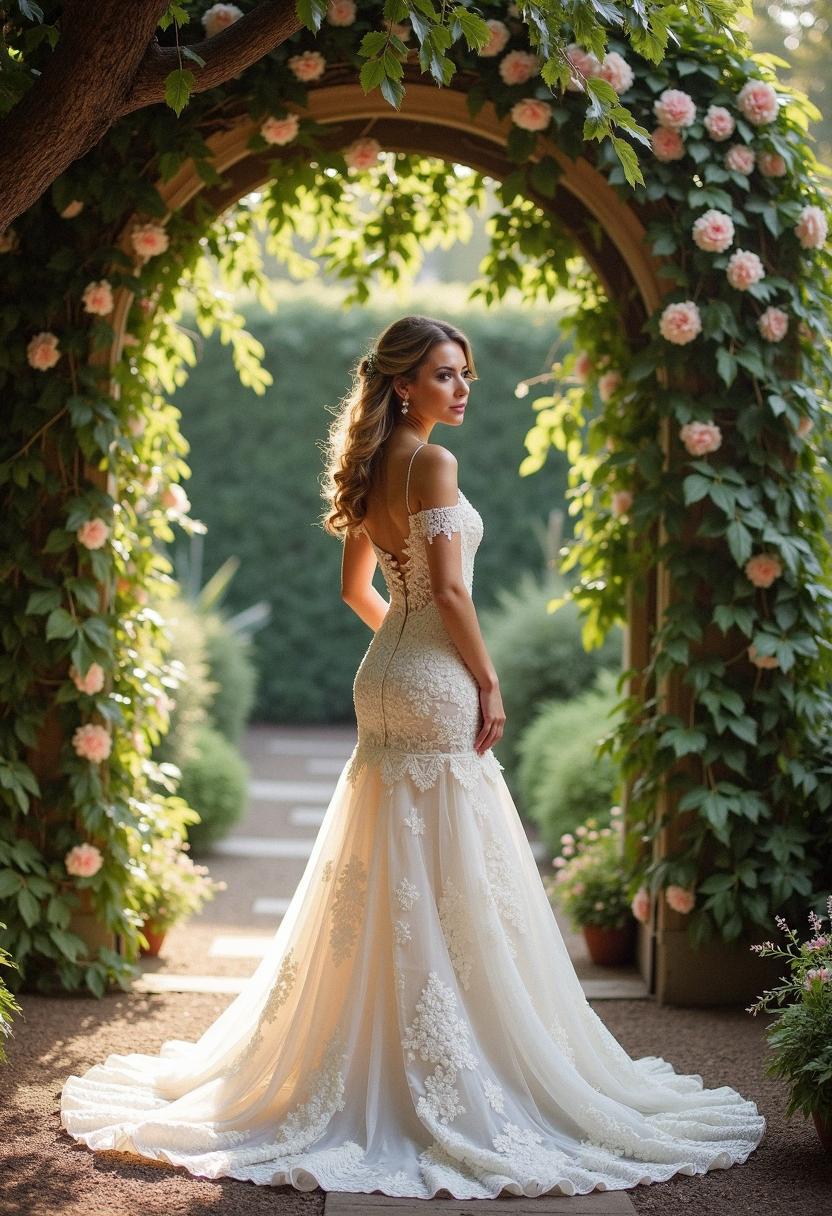 lace wedding dress ivory lace wedding dress ivory