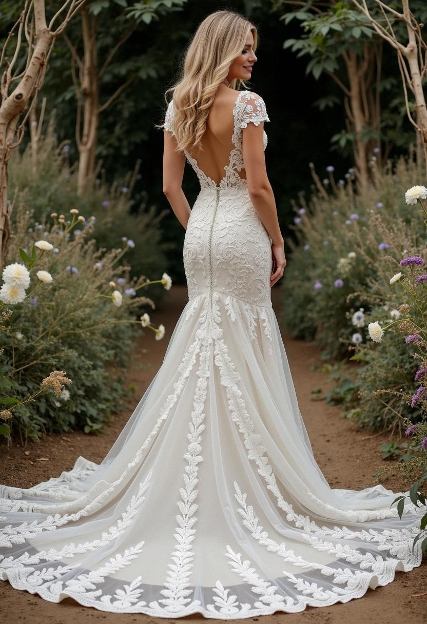 lace wedding dress ivory lace wedding dress ivory