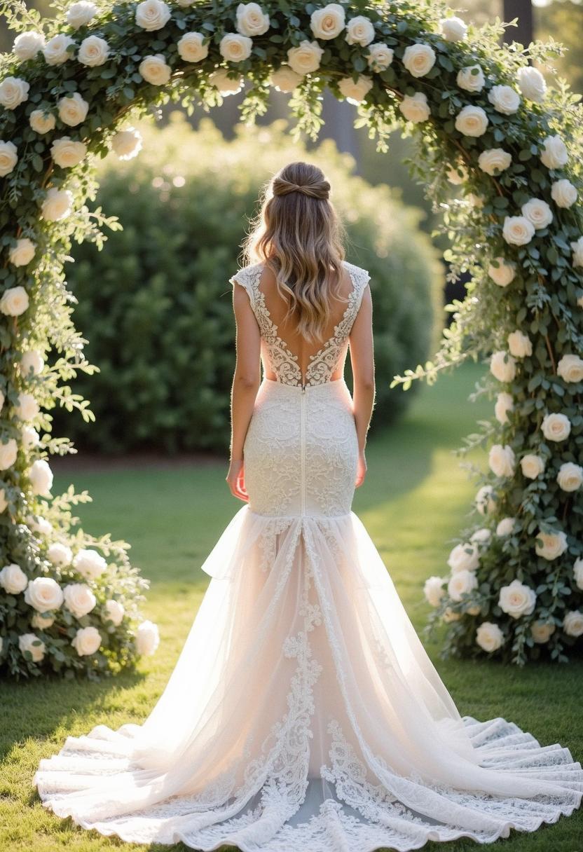 lace wedding dress ivory lace wedding dress ivory