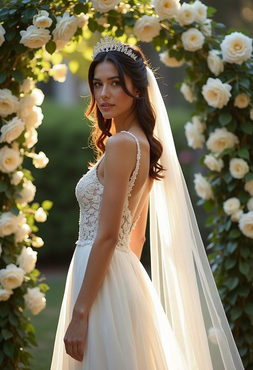 lace wedding dress sleeveless