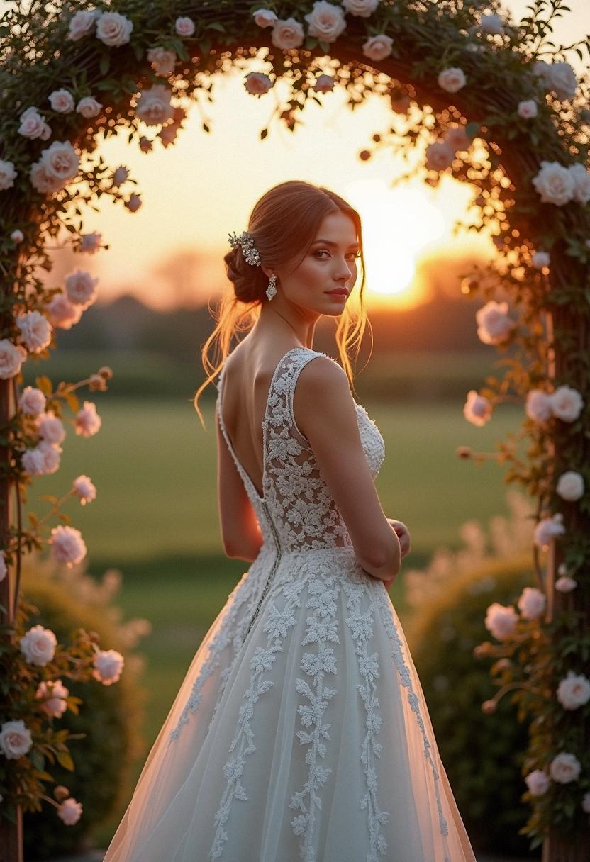 lace wedding dress sleeveless