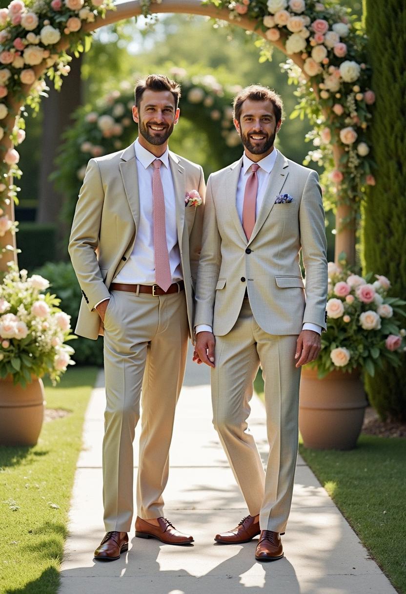mens cocktail attire wedding summer