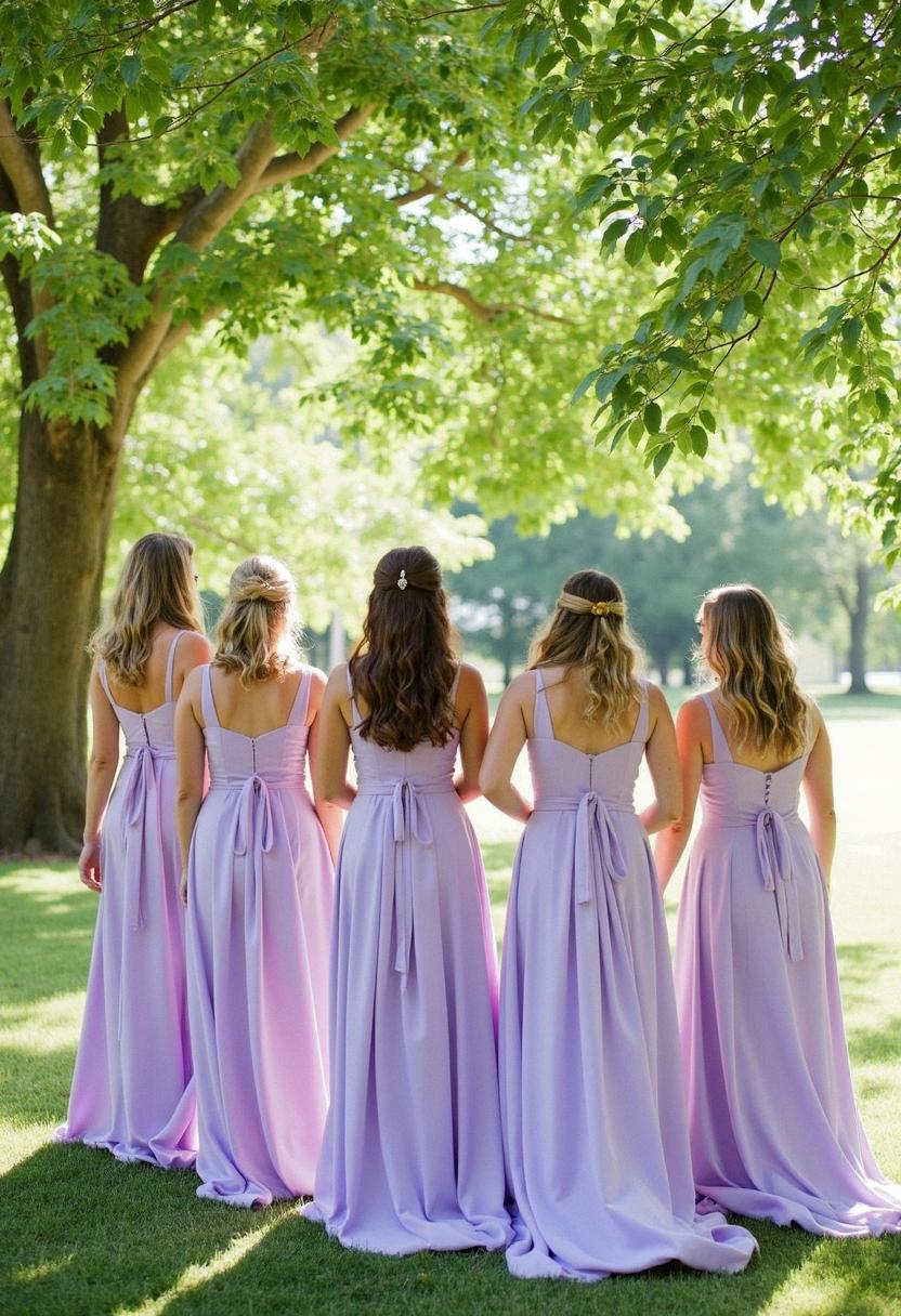purple bridesmaid gowns purple bridesmaid gowns