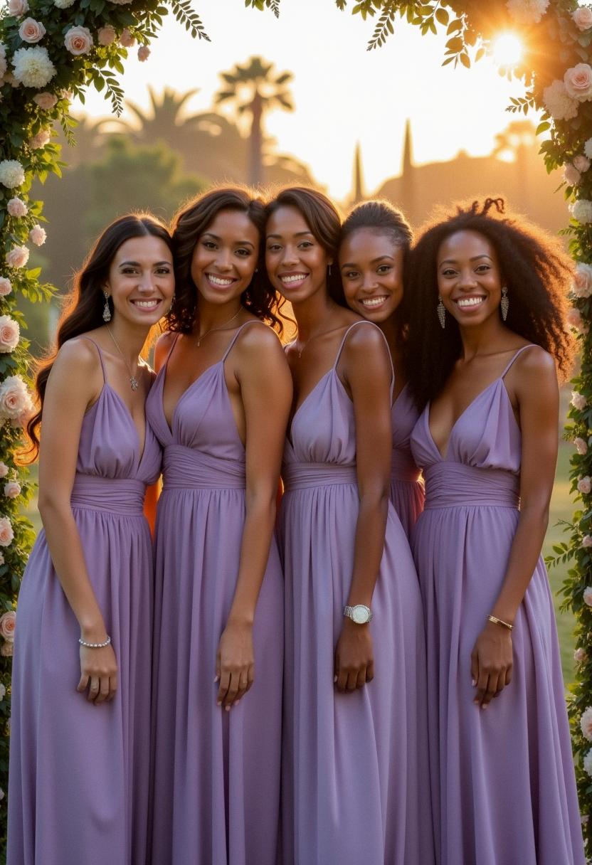 purple bridesmaid gowns purple bridesmaid gowns