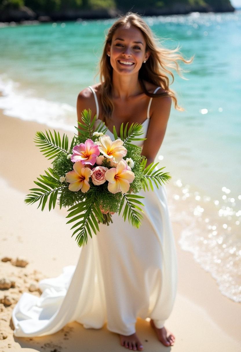 tropical bridal bouquet