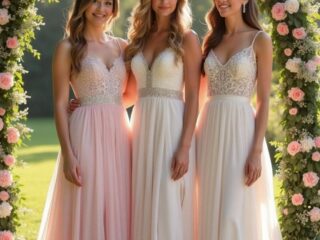 Tulle Bridesmaid Gown 00001