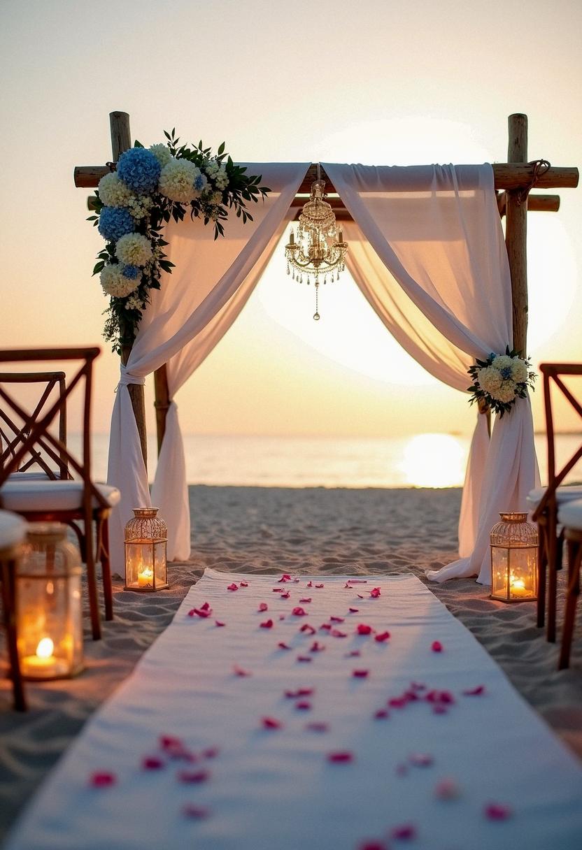 wedding beach decorations