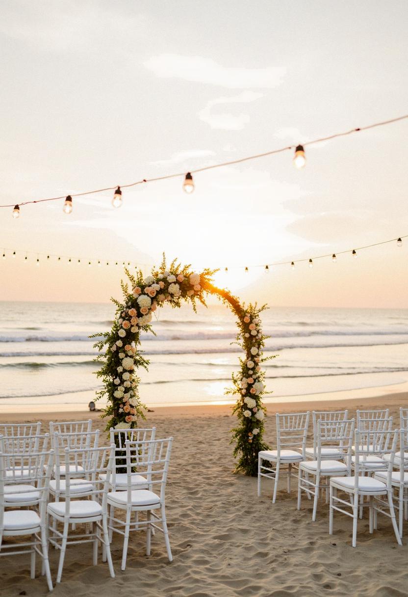 wedding beach decorations