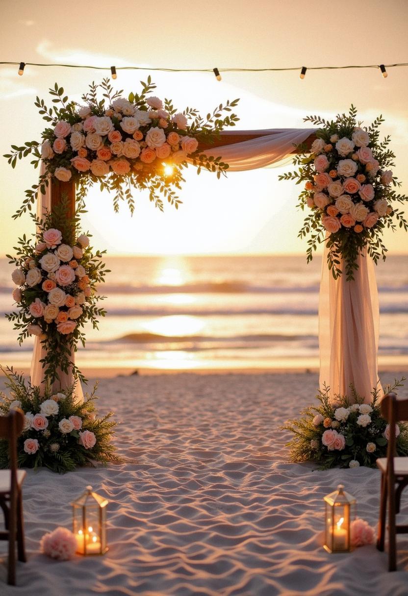wedding beach decorations