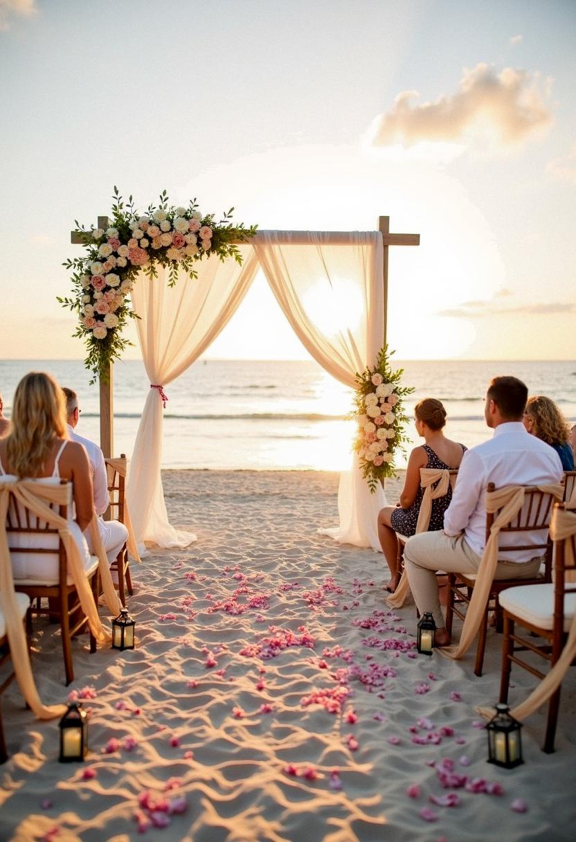 wedding beach decorations
