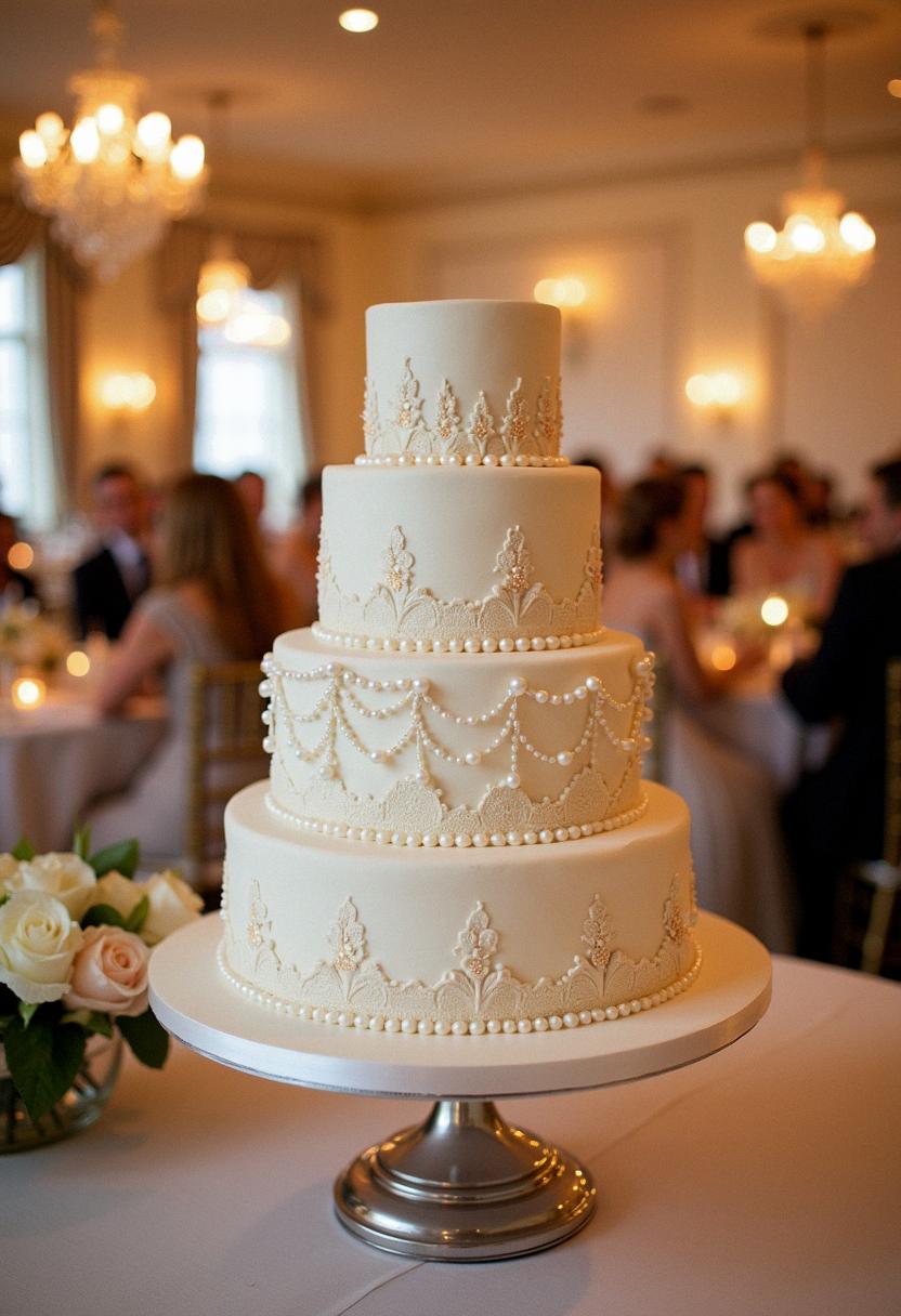wedding cake vintage