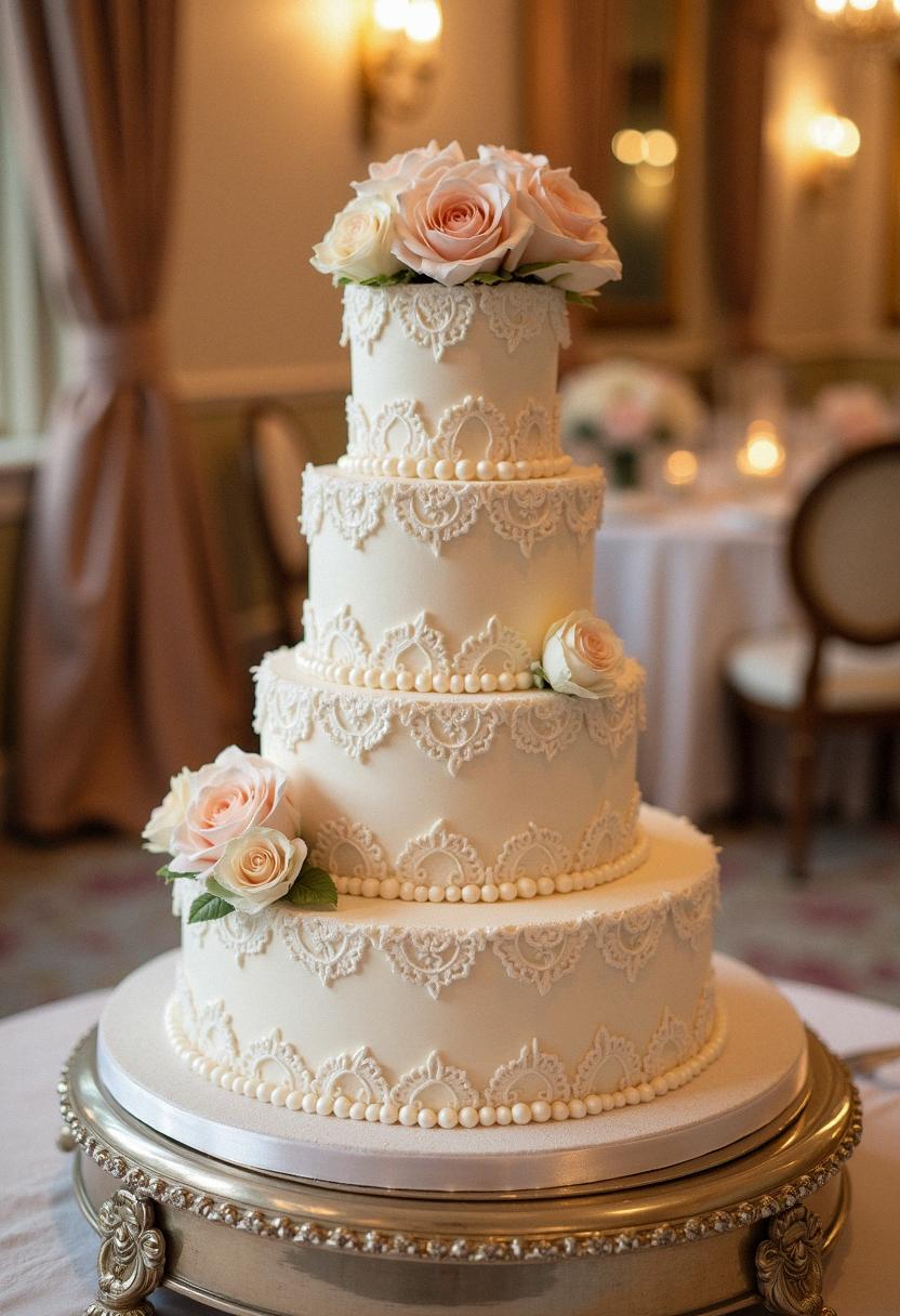 wedding cake vintage