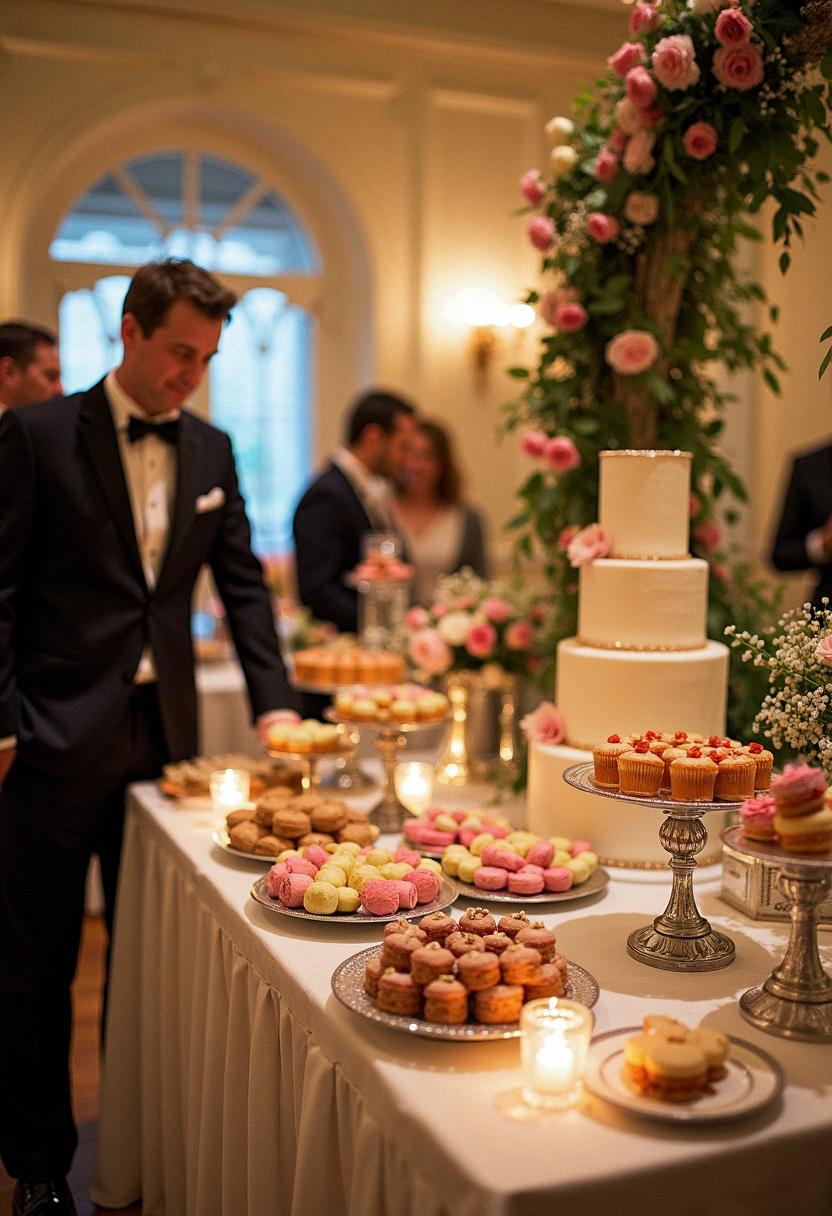 wedding dessert bar