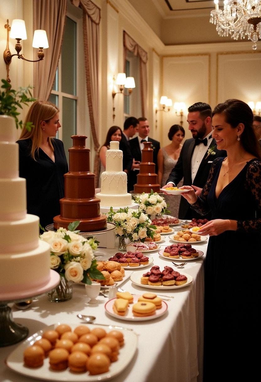 wedding dessert bar