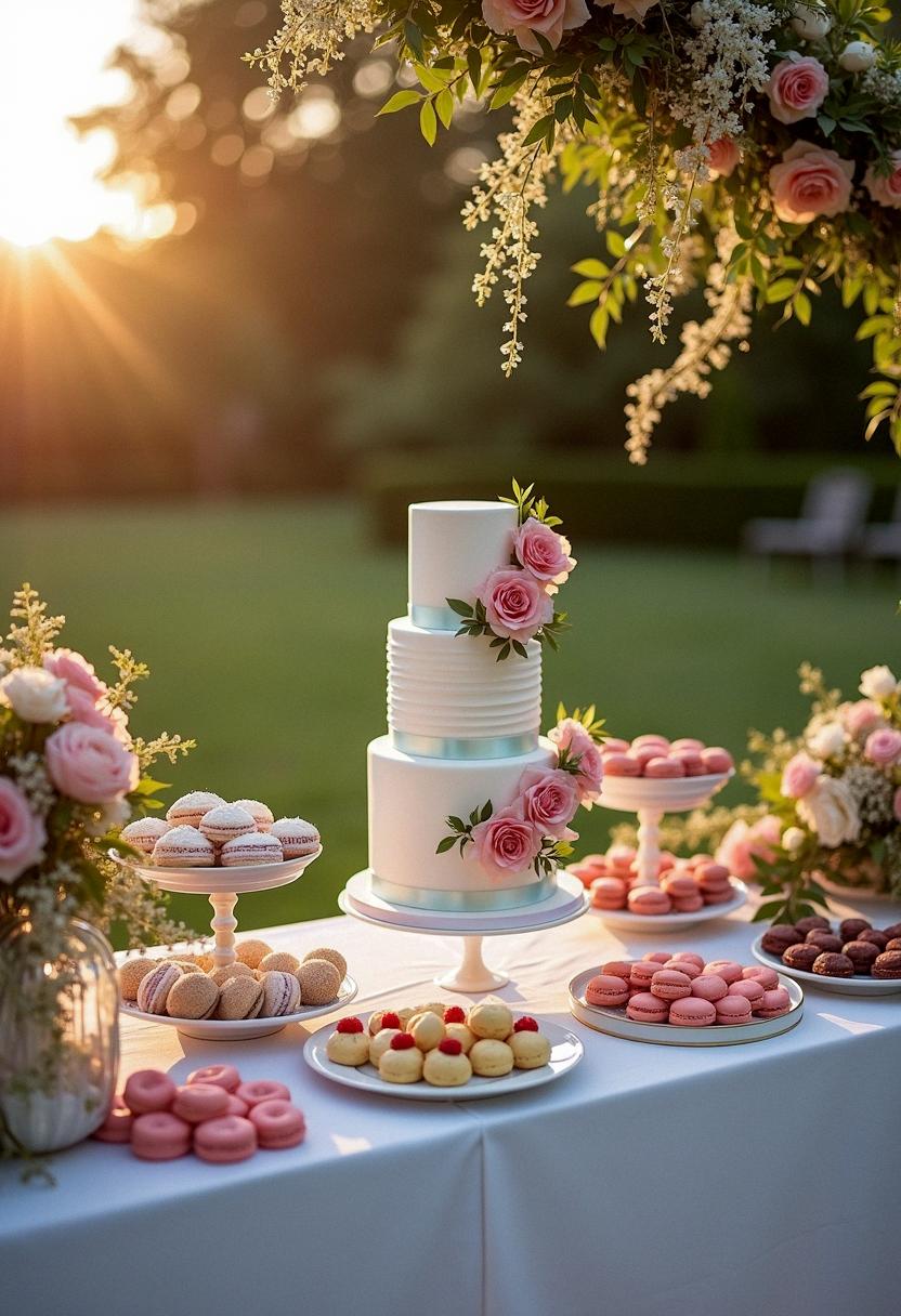 wedding dessert bar