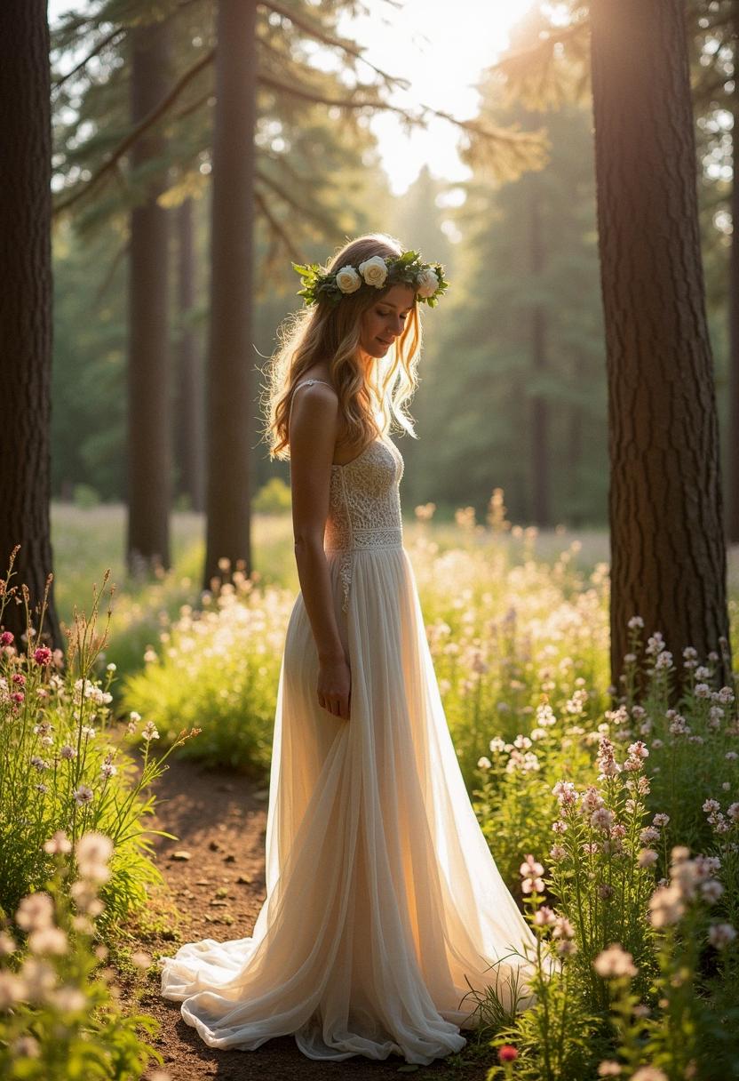 wedding dress boho hippie wedding dress boho hippie