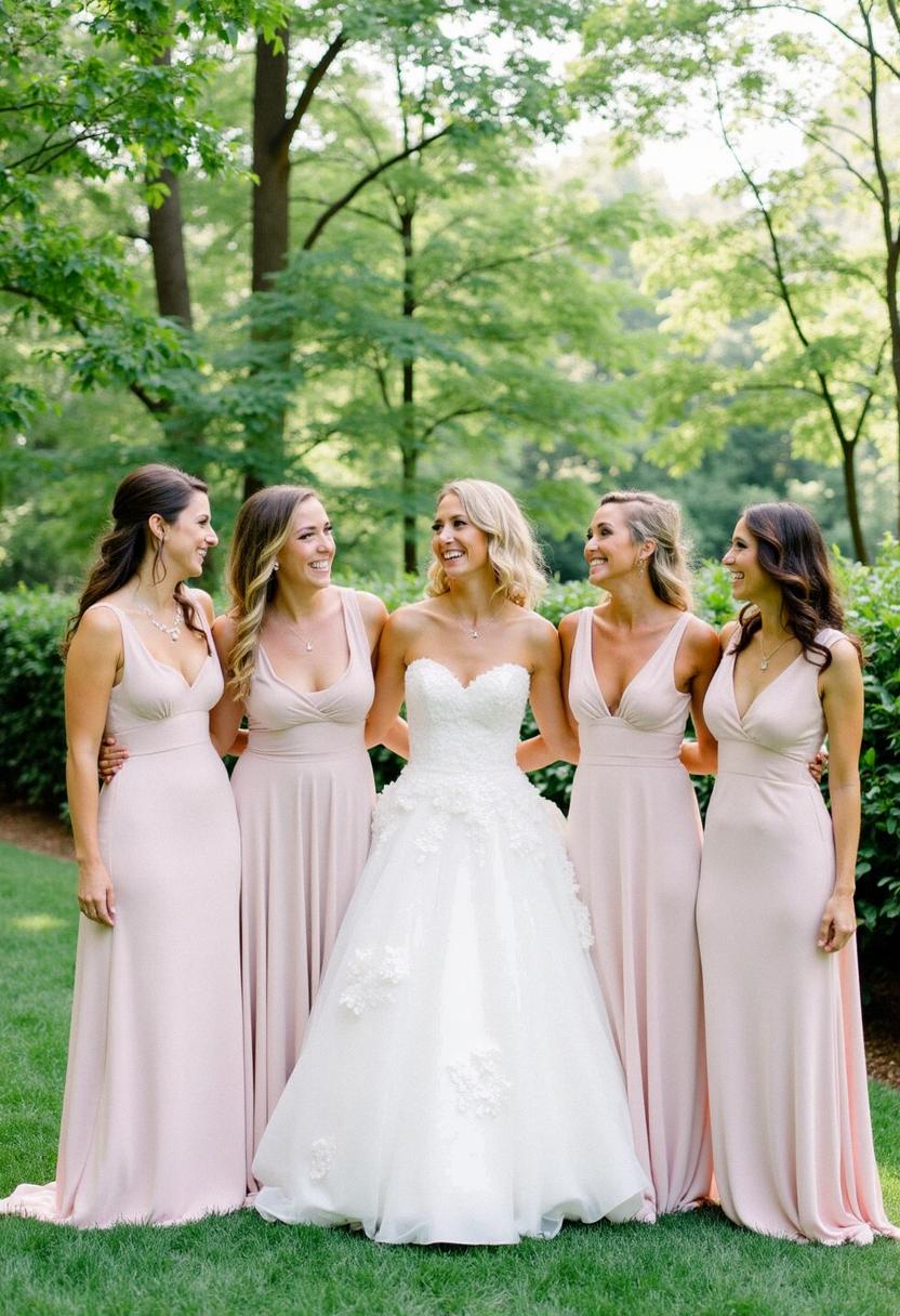 Stunning Wedding Dress Bridesmaid Ideas - TheCharmingBride.com