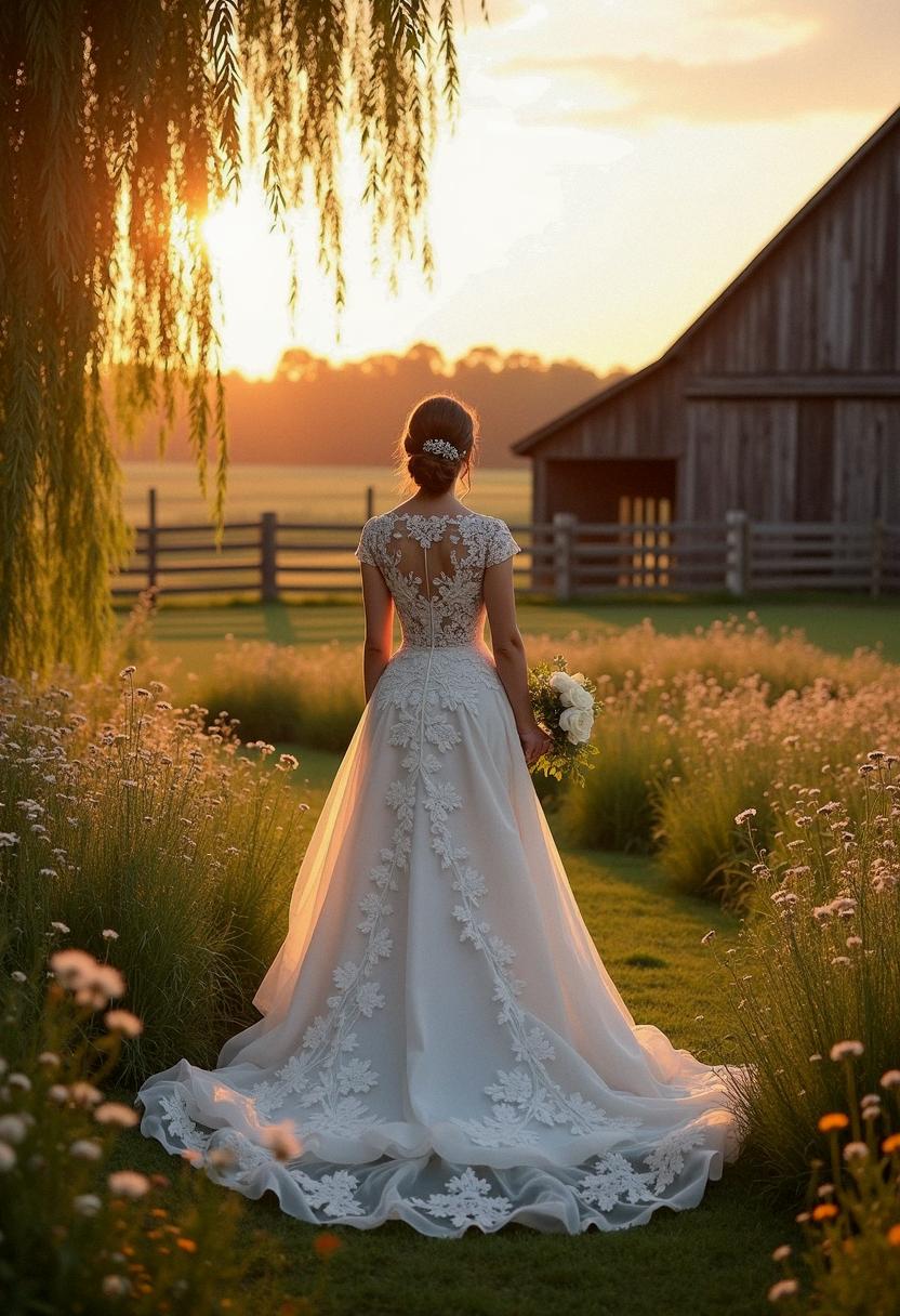 wedding dress country wedding dress country