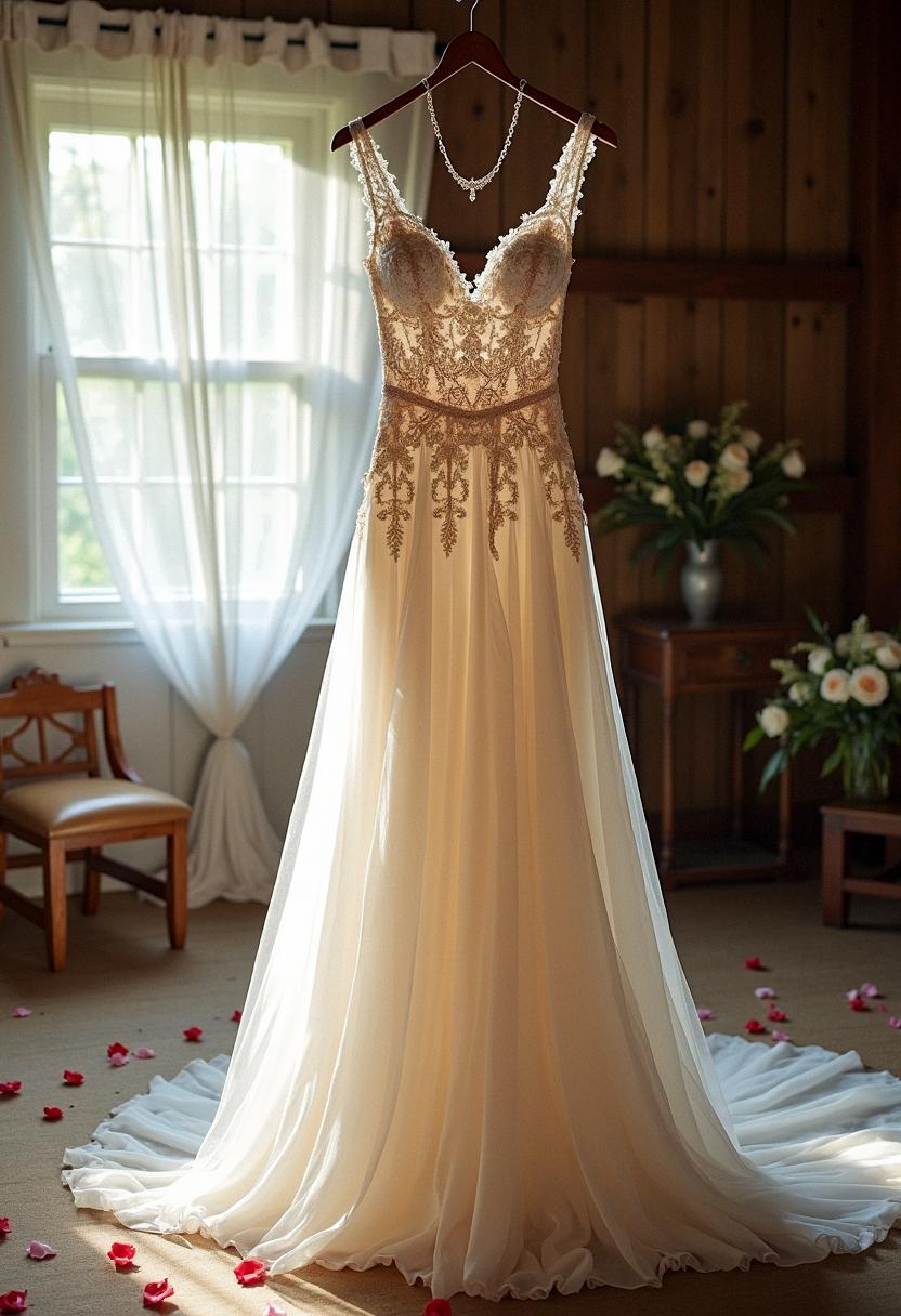 wedding dress jewelry