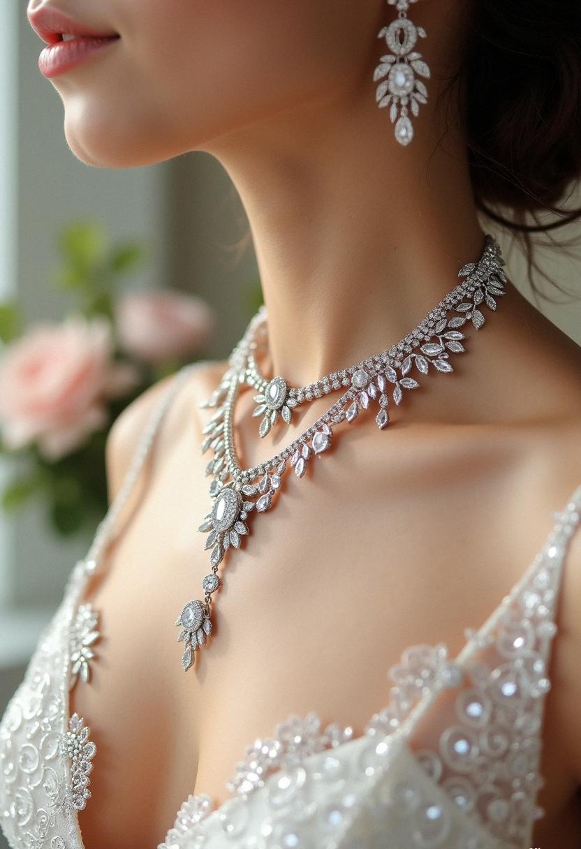 wedding dress jewelry