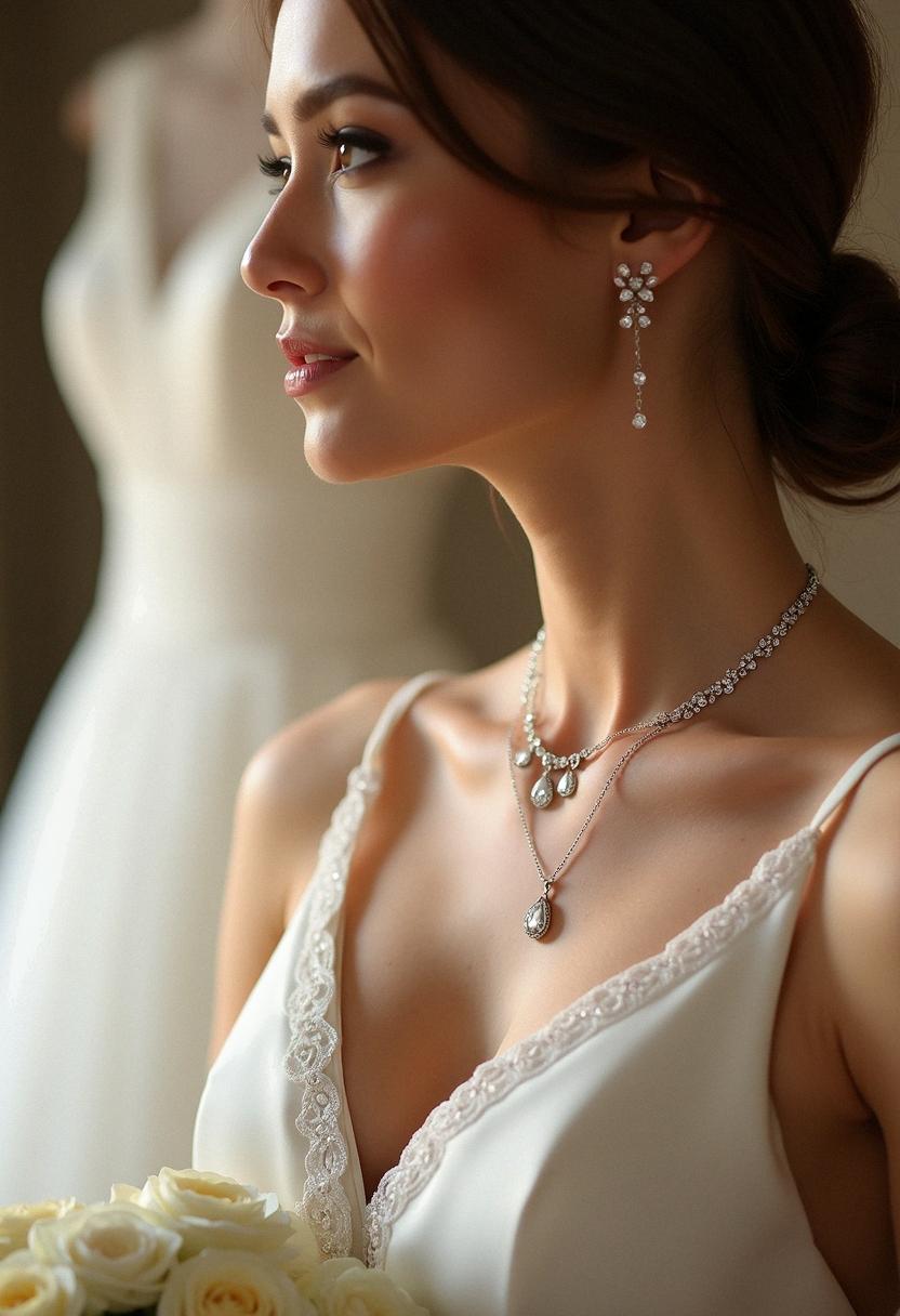 wedding dress jewelry