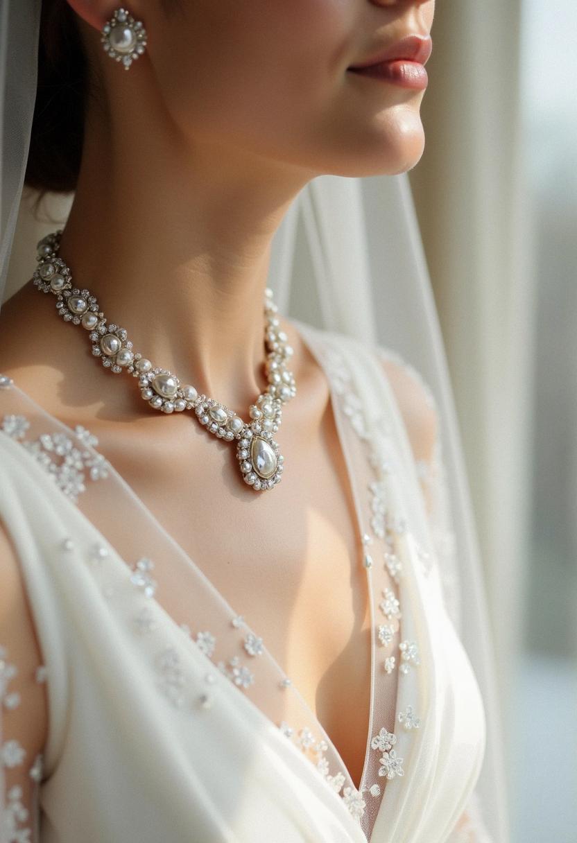 wedding dress jewelry