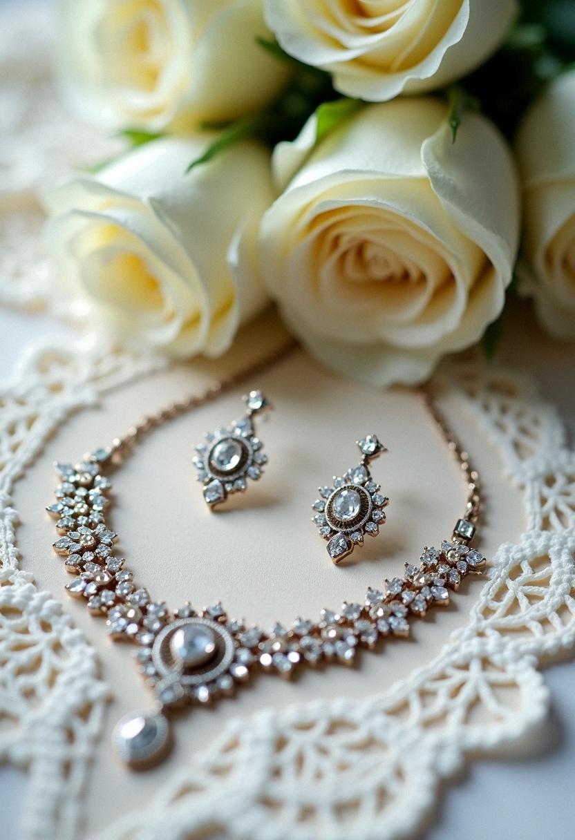 wedding dress jewelry