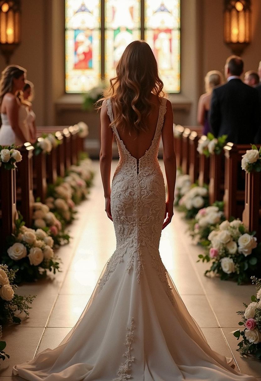 wedding dress mermaid