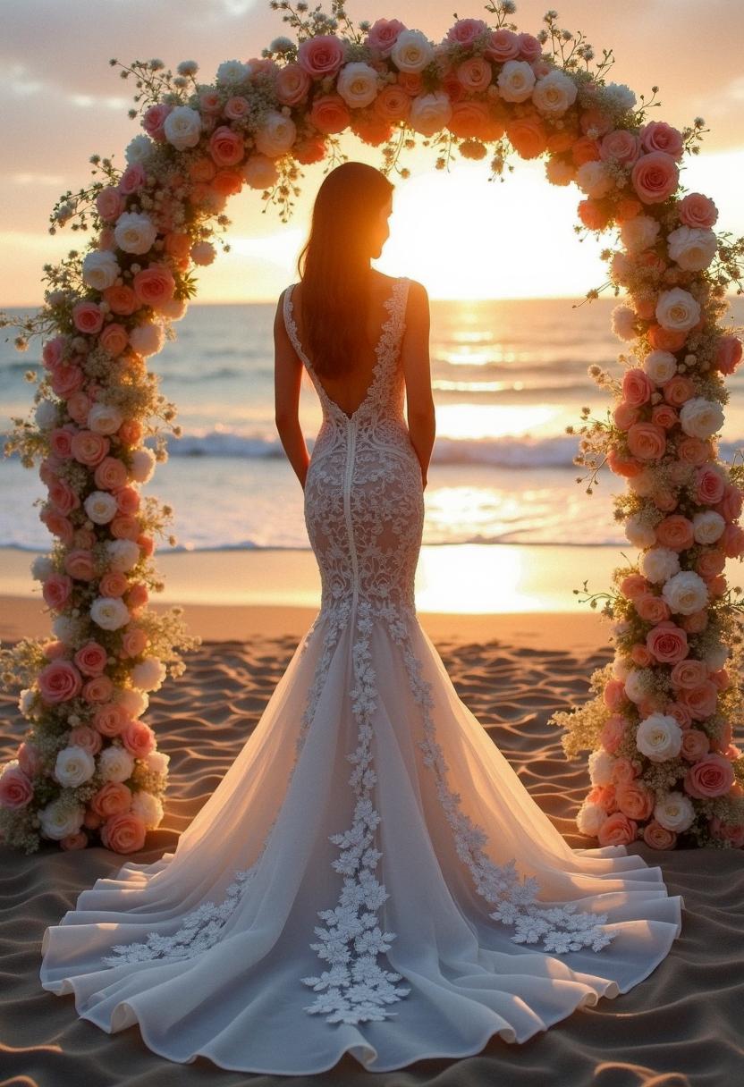 wedding dress mermaid