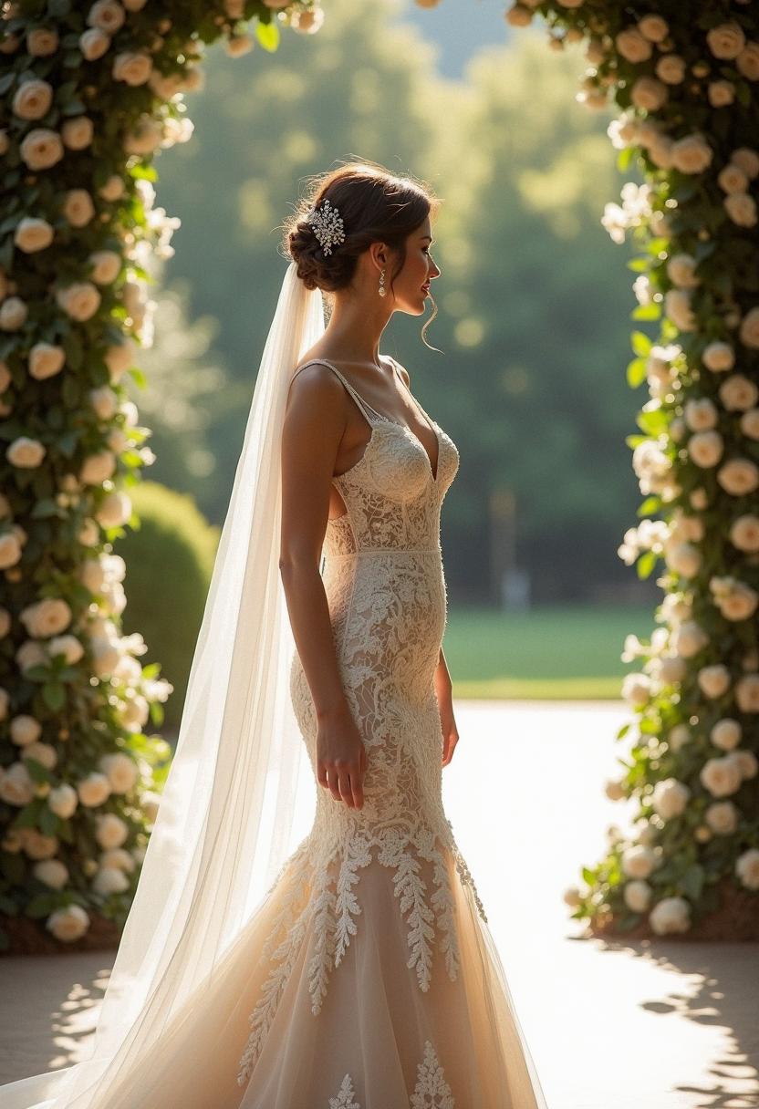 wedding dress mermaid
