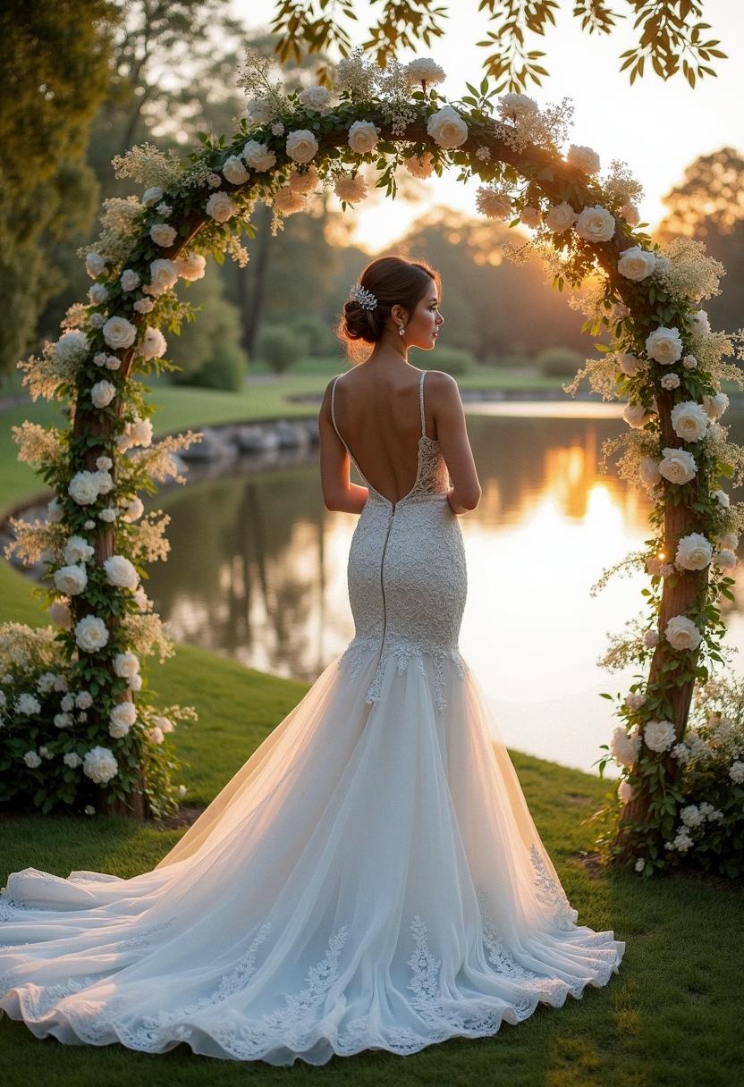 wedding dress mermaid