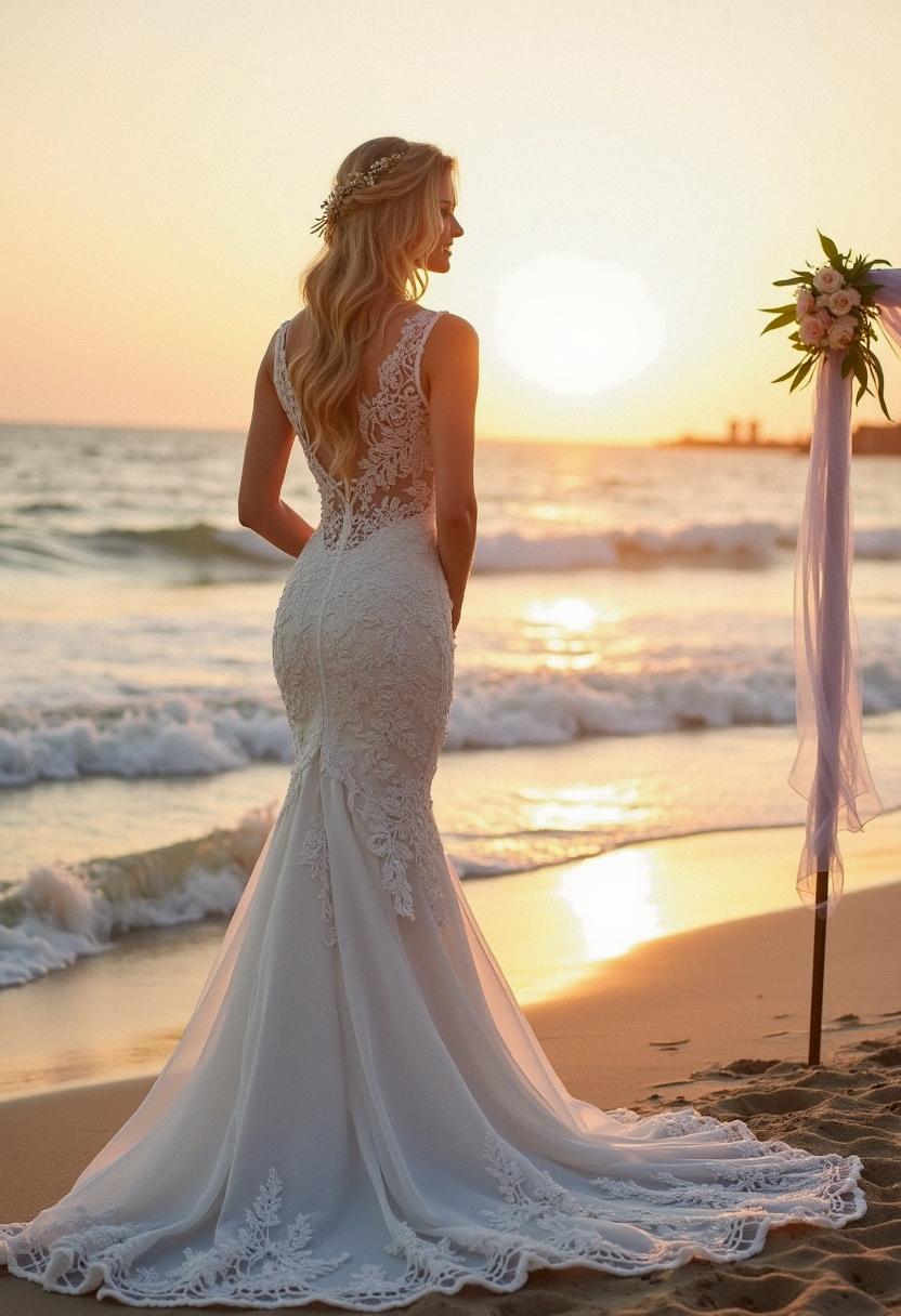 wedding dress mermaid