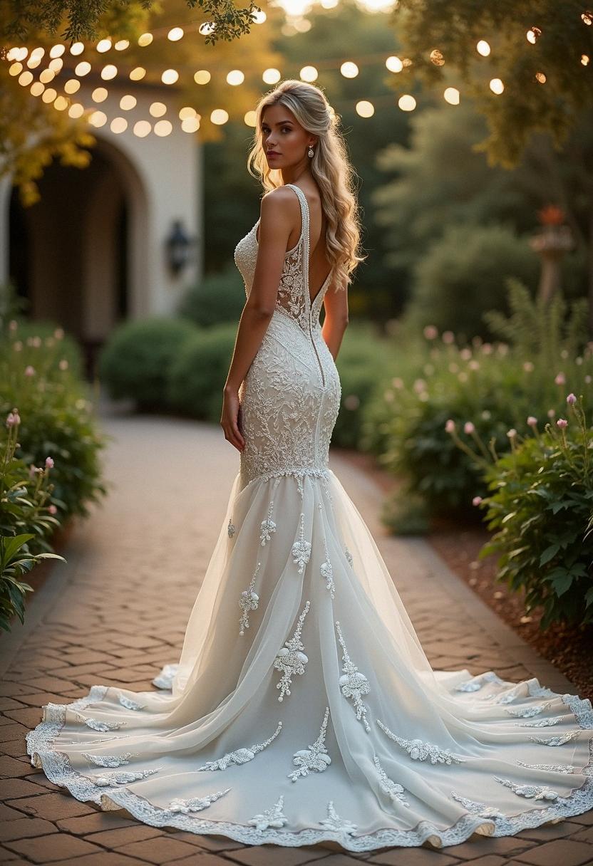 wedding dress mermaid