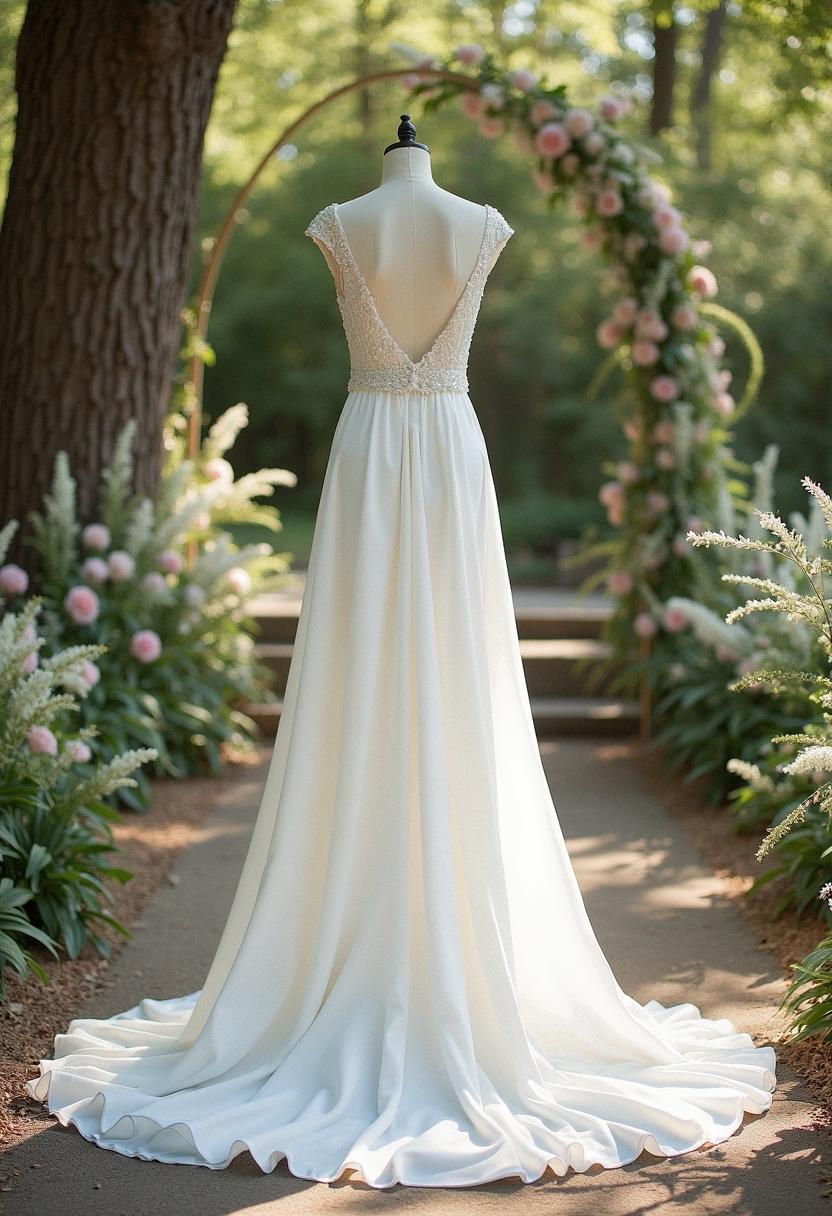 wedding dress minimalist