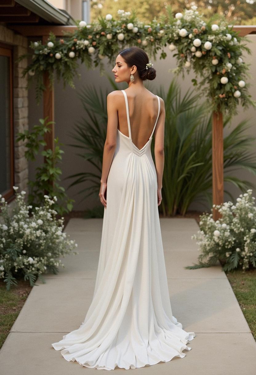 wedding dress minimalist